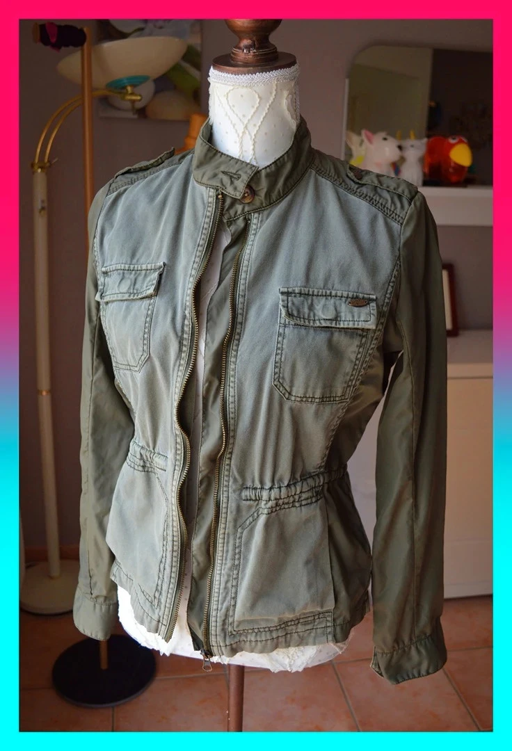 Veste Kaporal – S – Kaki – pièce intemporelle